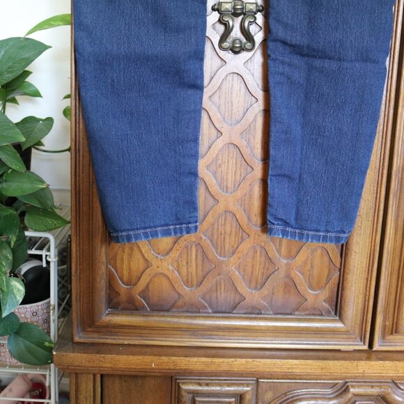 LC Lauren Conrad Skinny Ankle Jeans - Darkwash, Size 2 - Picture 8 of 12